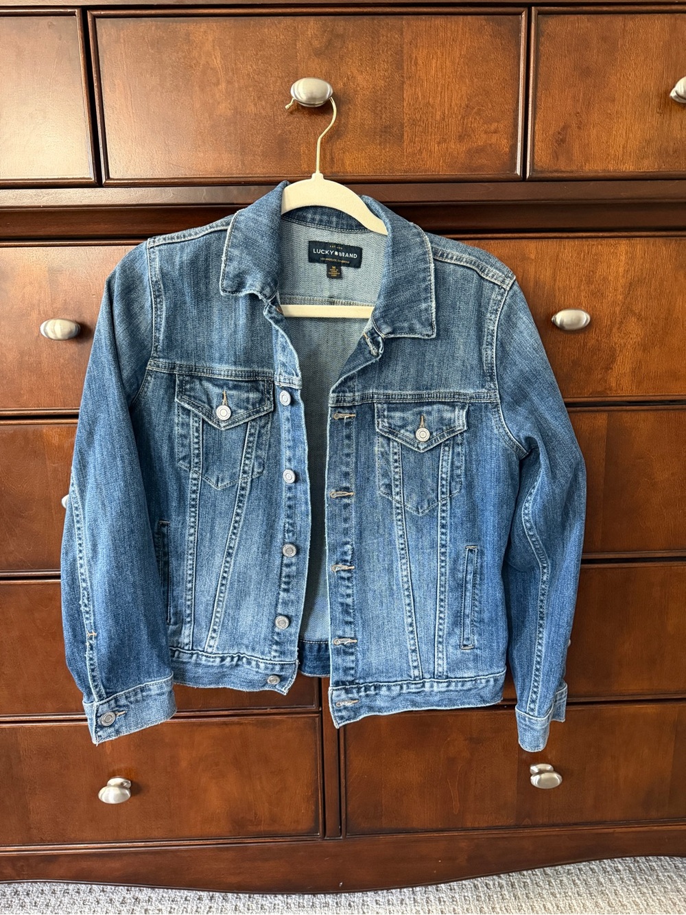 Lucky Brand Classic Blue Denim Jacket